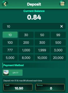 yono rummy payment method